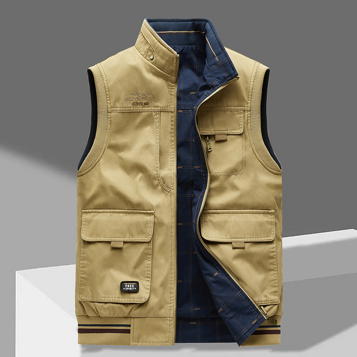 Atlas | Gilet élégant et réversible pour homme
