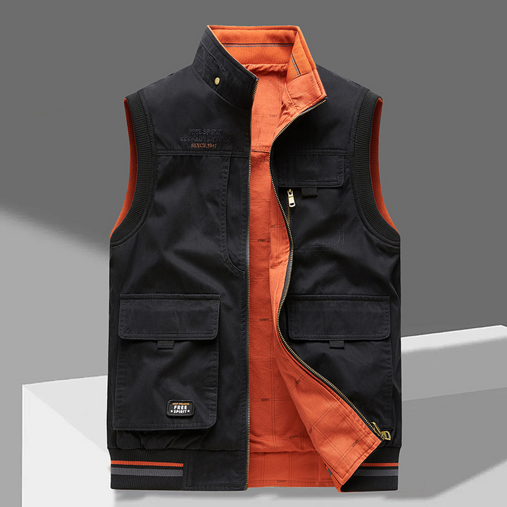Atlas | Gilet élégant et réversible pour homme