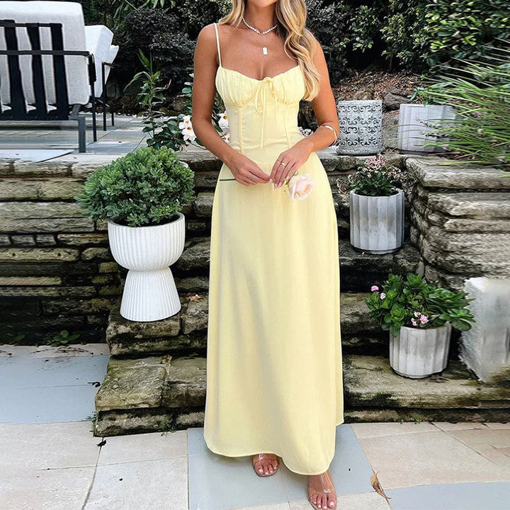 Robe longue d&