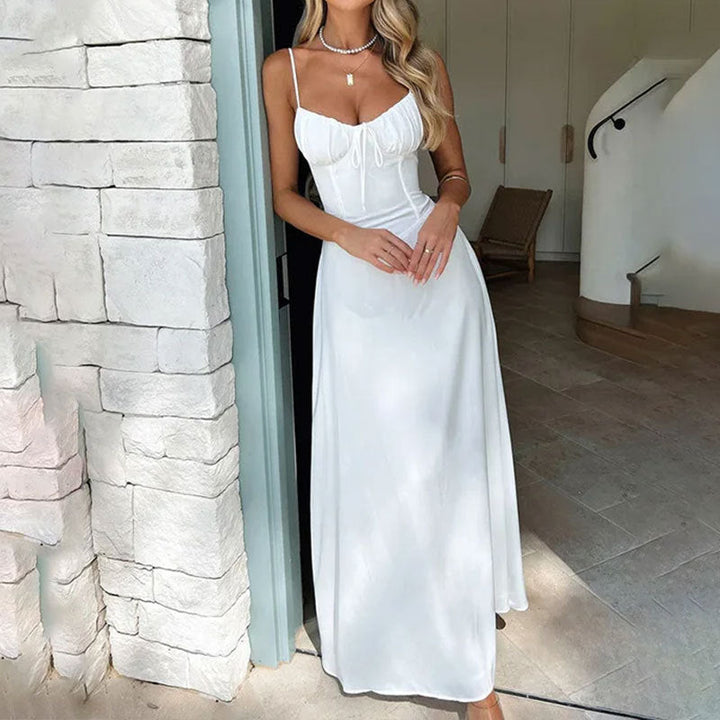 Robe longue d&