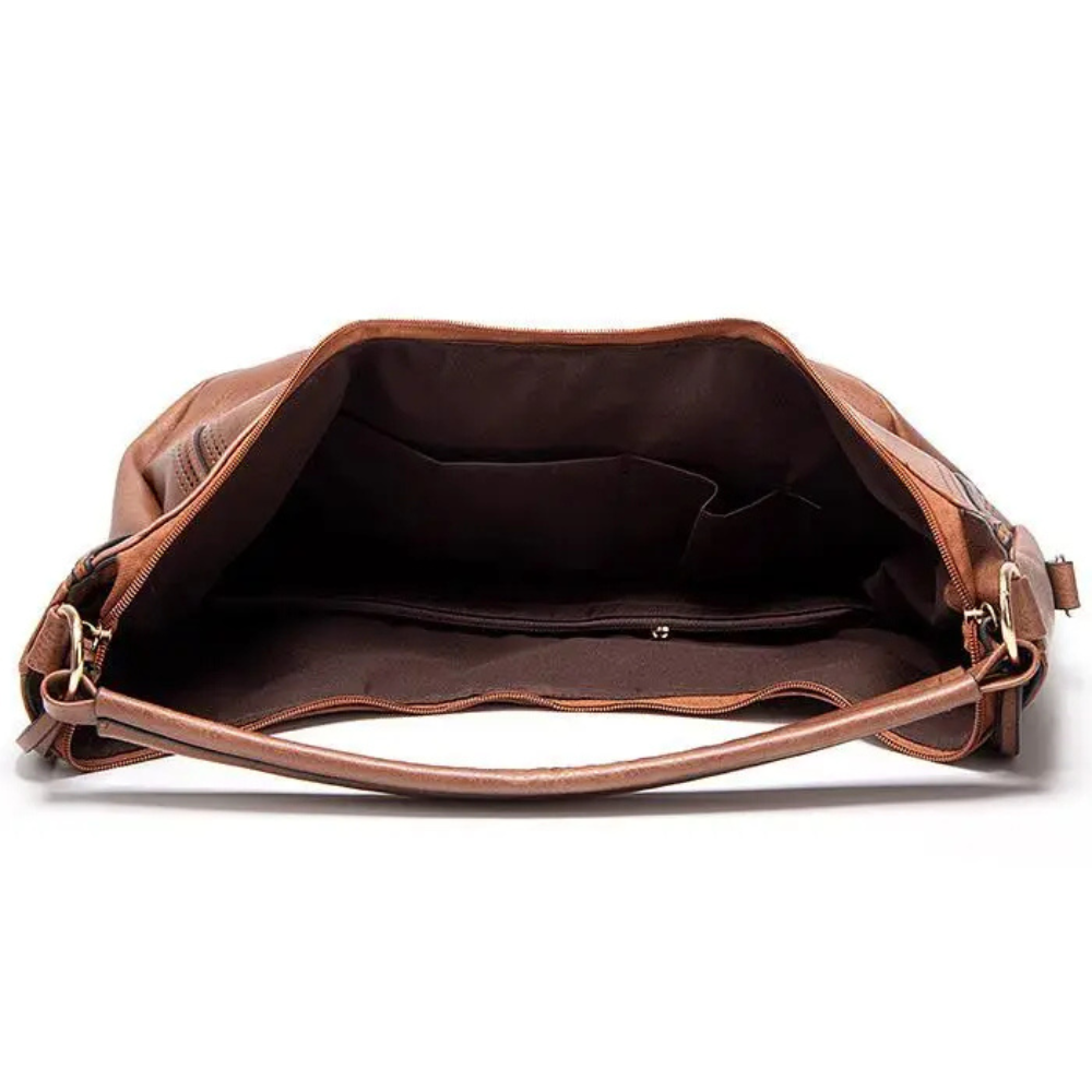 Brunhilde – Klassische Vielseitigkeit Vintage Schultertasche