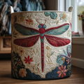 Ondine™ | Reiner Libellen-Quilt-Wäschekorb