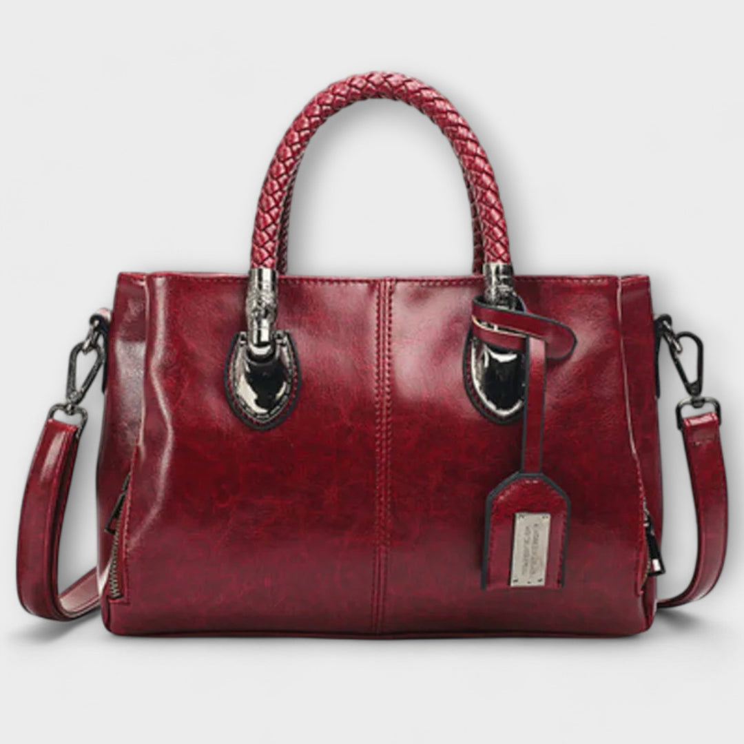 Lyrielle - Sac polochon élégant en cuir