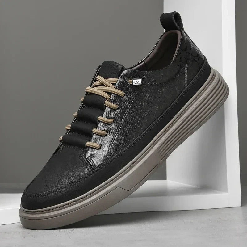 Giovanni Italienische Leder Sneakers