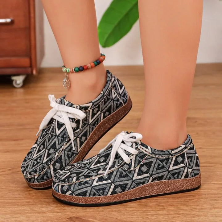 Isla | Orthopädische Muster Sneakers
