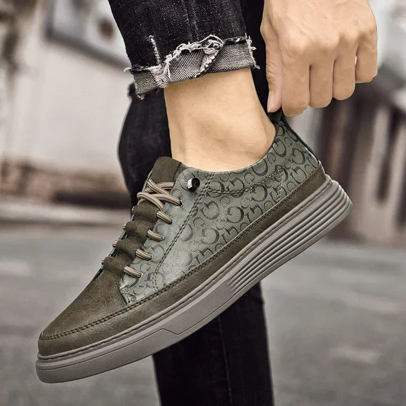 Giovanni Italienische Leder Sneakers