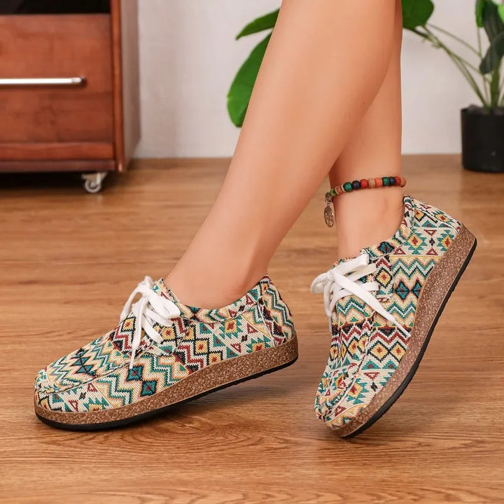Isla | Orthopädische Muster Sneakers