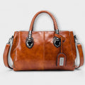 Lyrielle - Sac polochon élégant en cuir