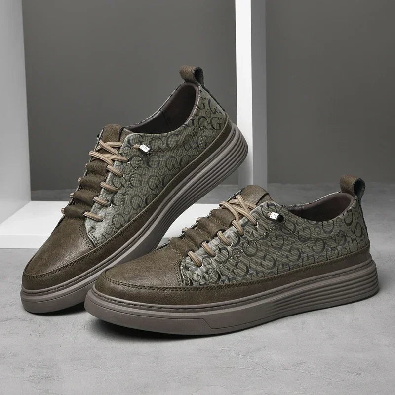 Giovanni Italienische Leder Sneakers