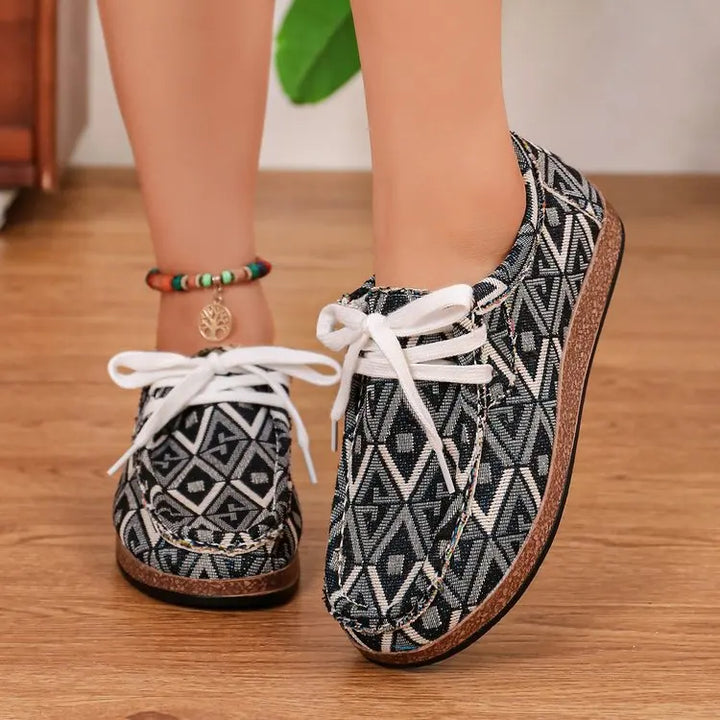 Isla | Orthopädische Muster Sneakers