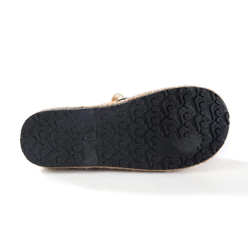 Zara | Chaussures montantes lacées tissées bohèmes