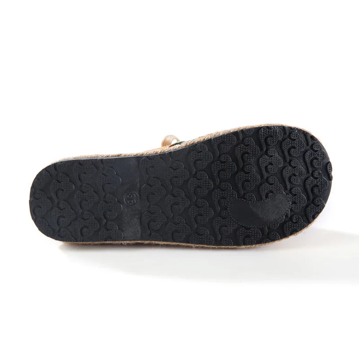 Zara | Chaussures montantes lacées tissées bohèmes