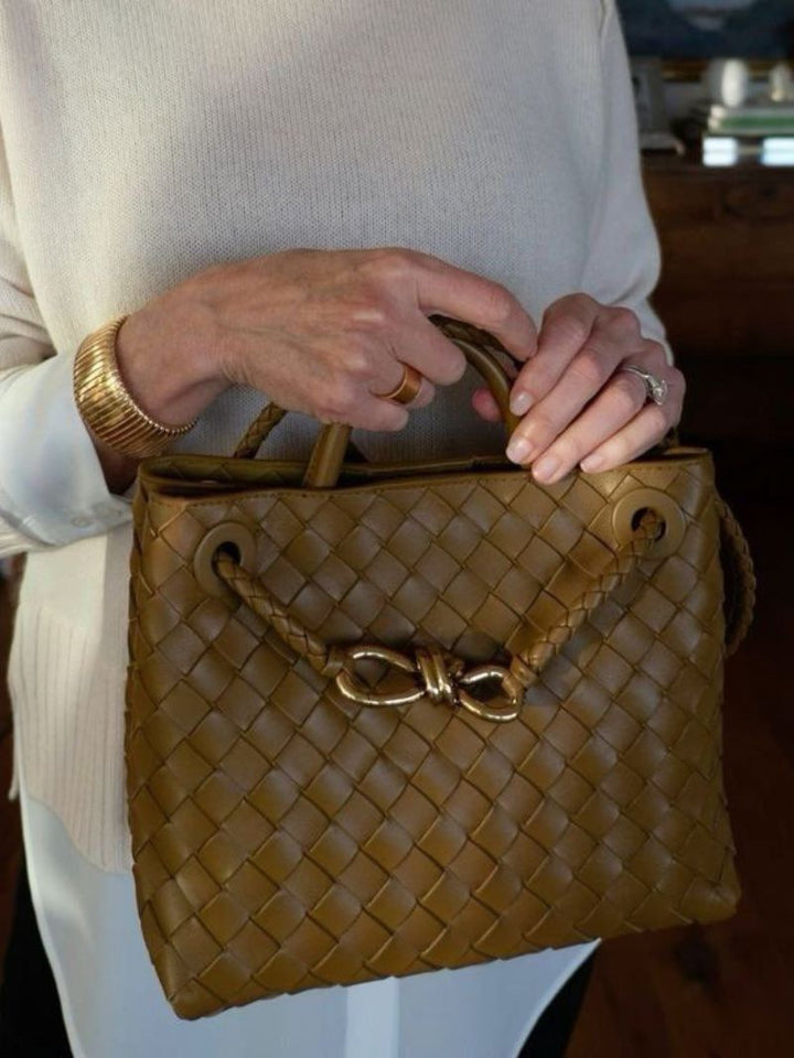 Ruby Borsa Intrecciata