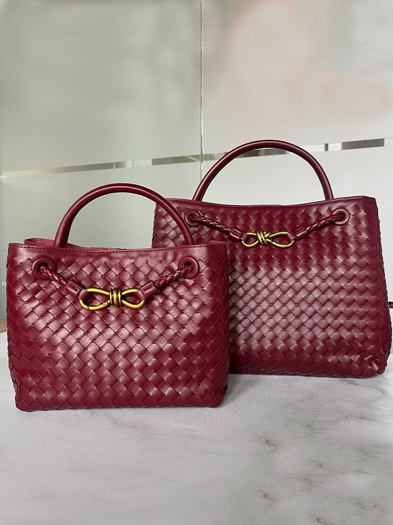 Ruby Borsa Intrecciata