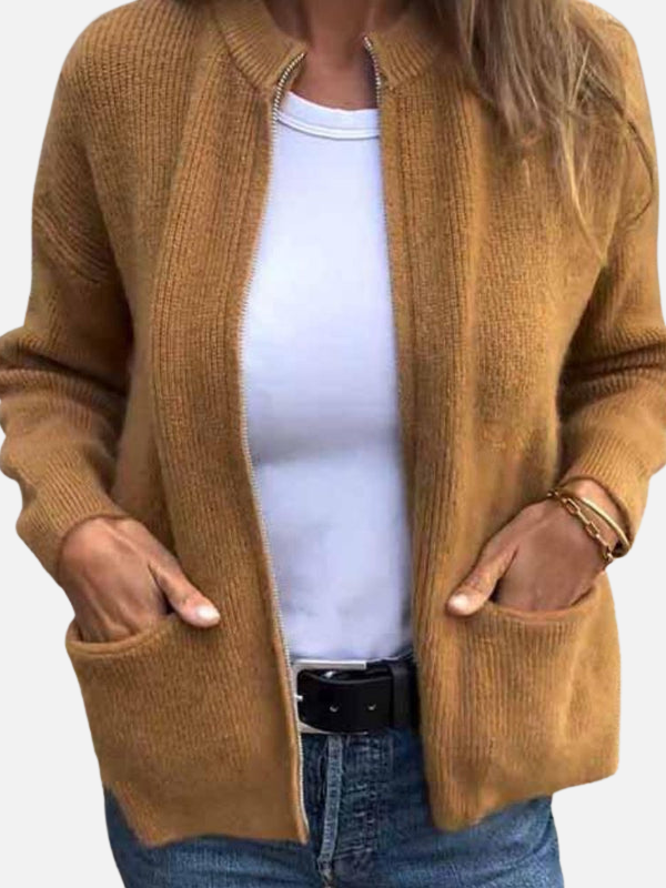 Karen | Gilet zippé avec poches