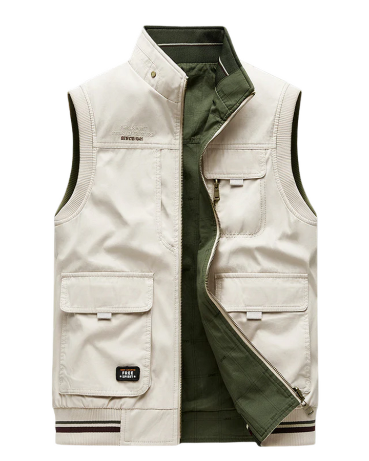 Atlas | Gilet élégant et réversible pour homme