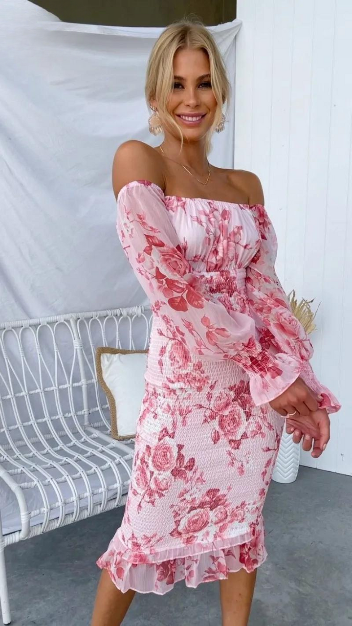 Dahlia - Robe midi
