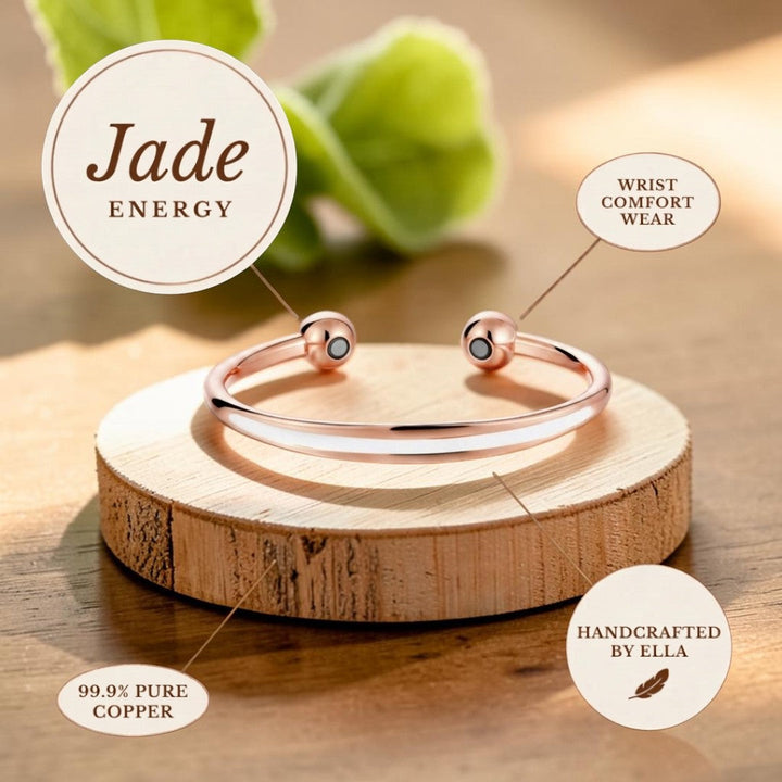 Valcor Jade Kupferarmband