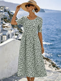 Sienna™ | Elegante abito midi floreale