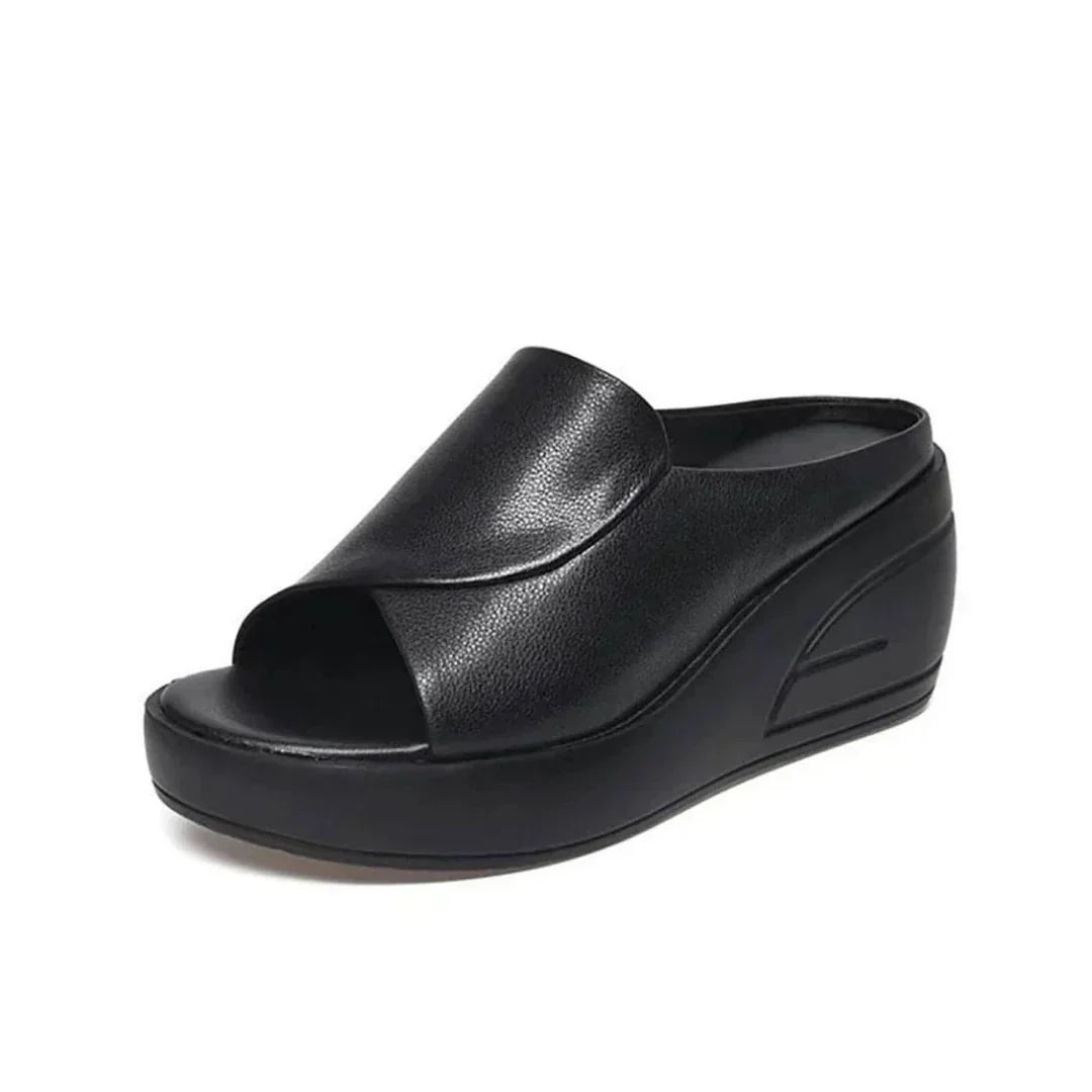 Eliza | Sandali ortopedici a zeppa slip-on
