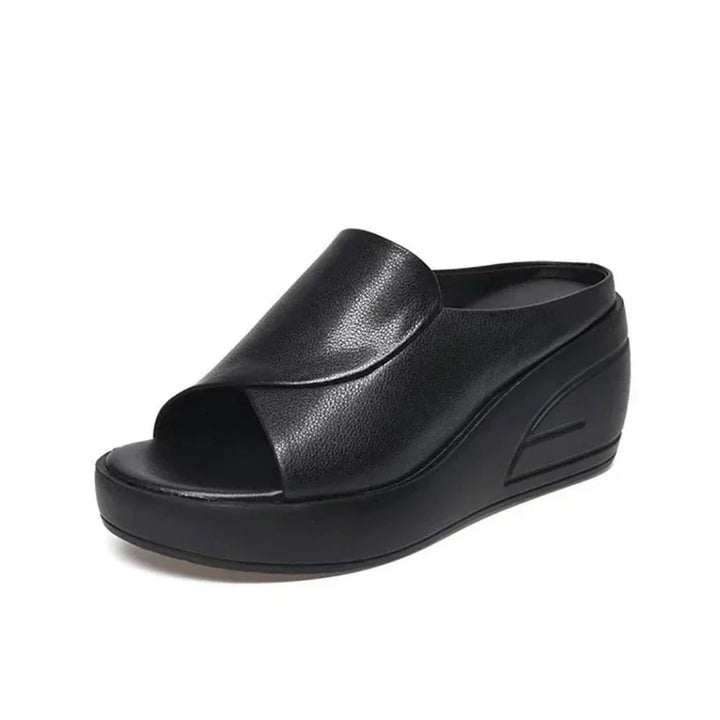 Eliza | Sandali ortopedici a zeppa slip-on
