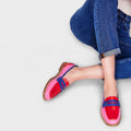 Vivian - Farbenfrohe Patchwork Slipper