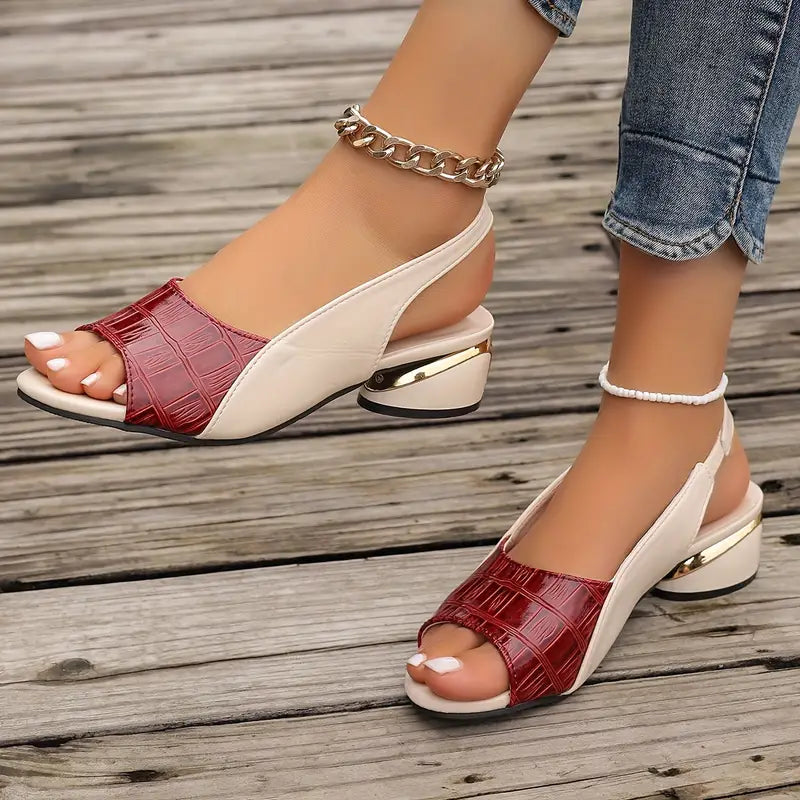 Whitney™ | Élégantes sandales en cuir