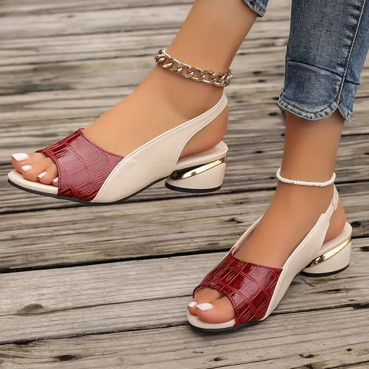 Whitney™ | Élégantes sandales en cuir