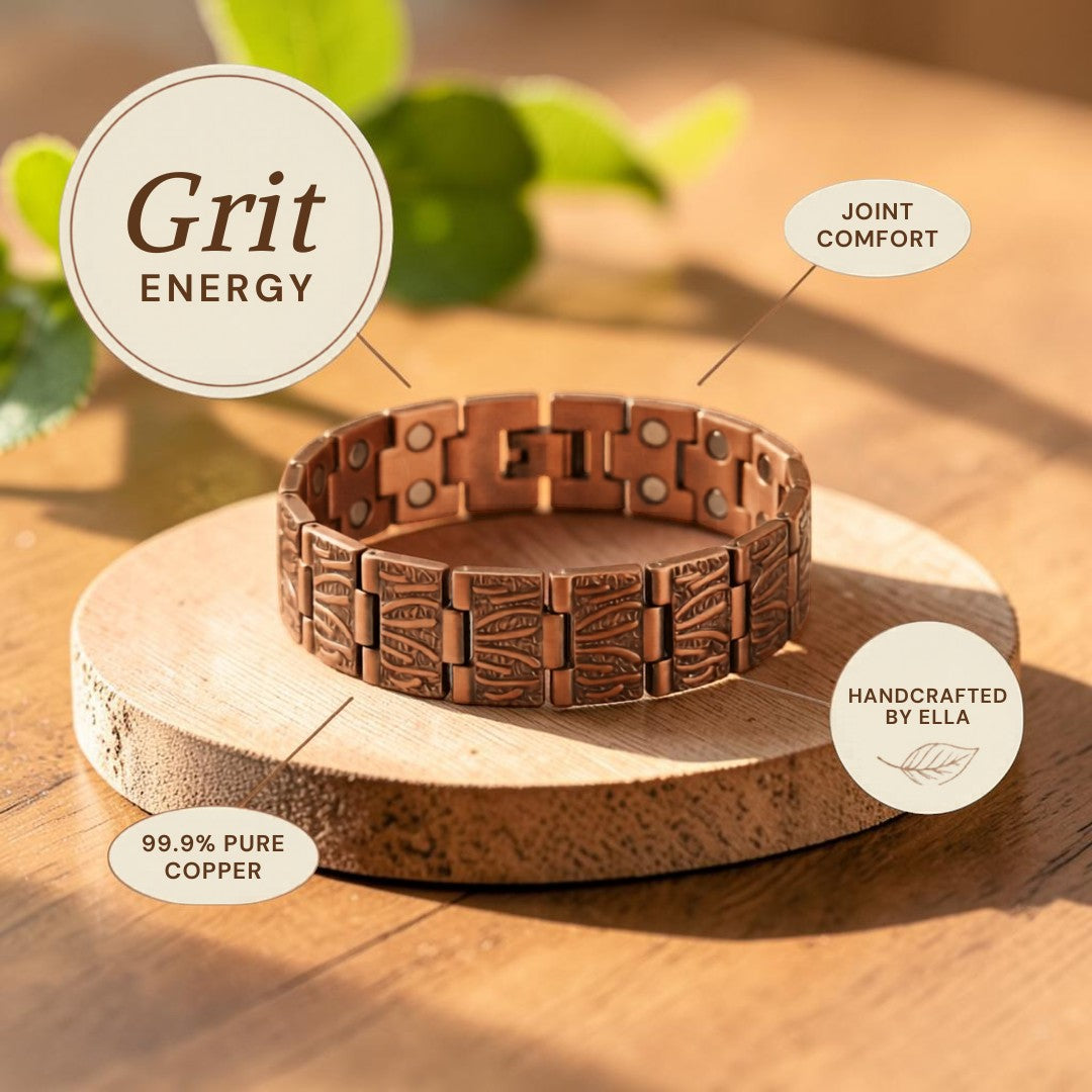 Valcor Grit Herren Kupferarmband