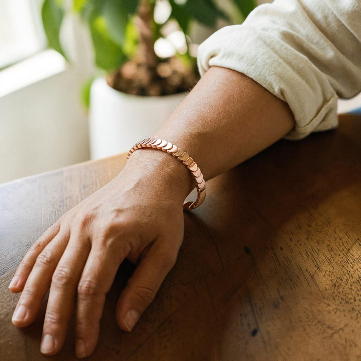 Valcor Gezeiten Kupferarmband
