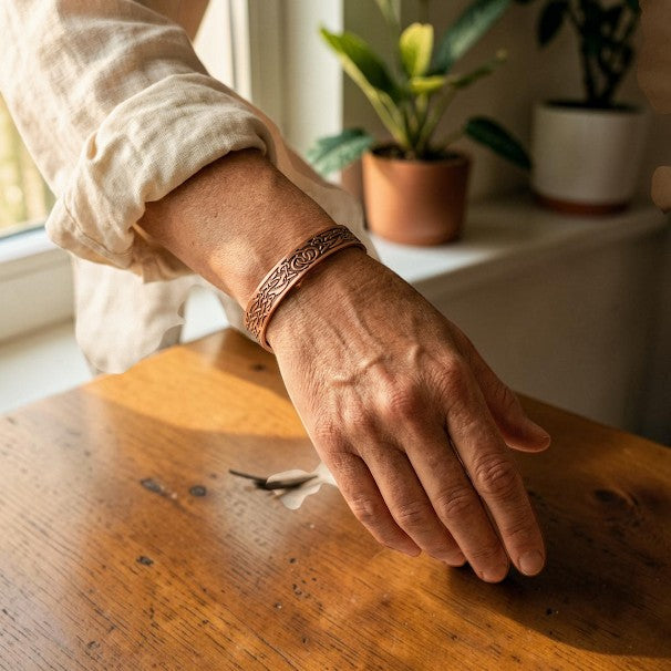 Valcor Moos Kupferarmband