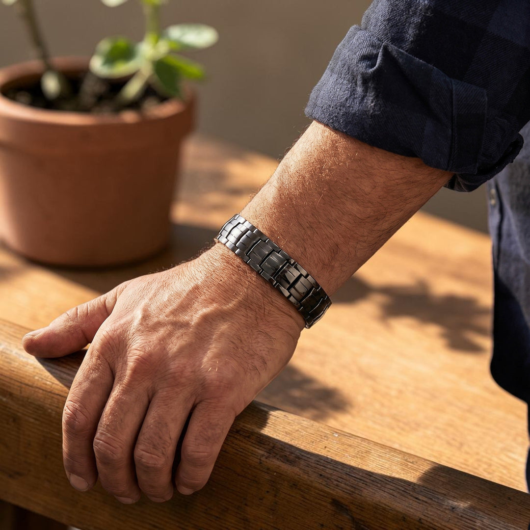 Valcor Ocker Herren Kupferarmband