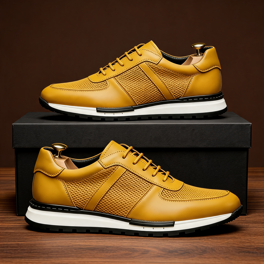Spencer Echtes Leder Sneakers