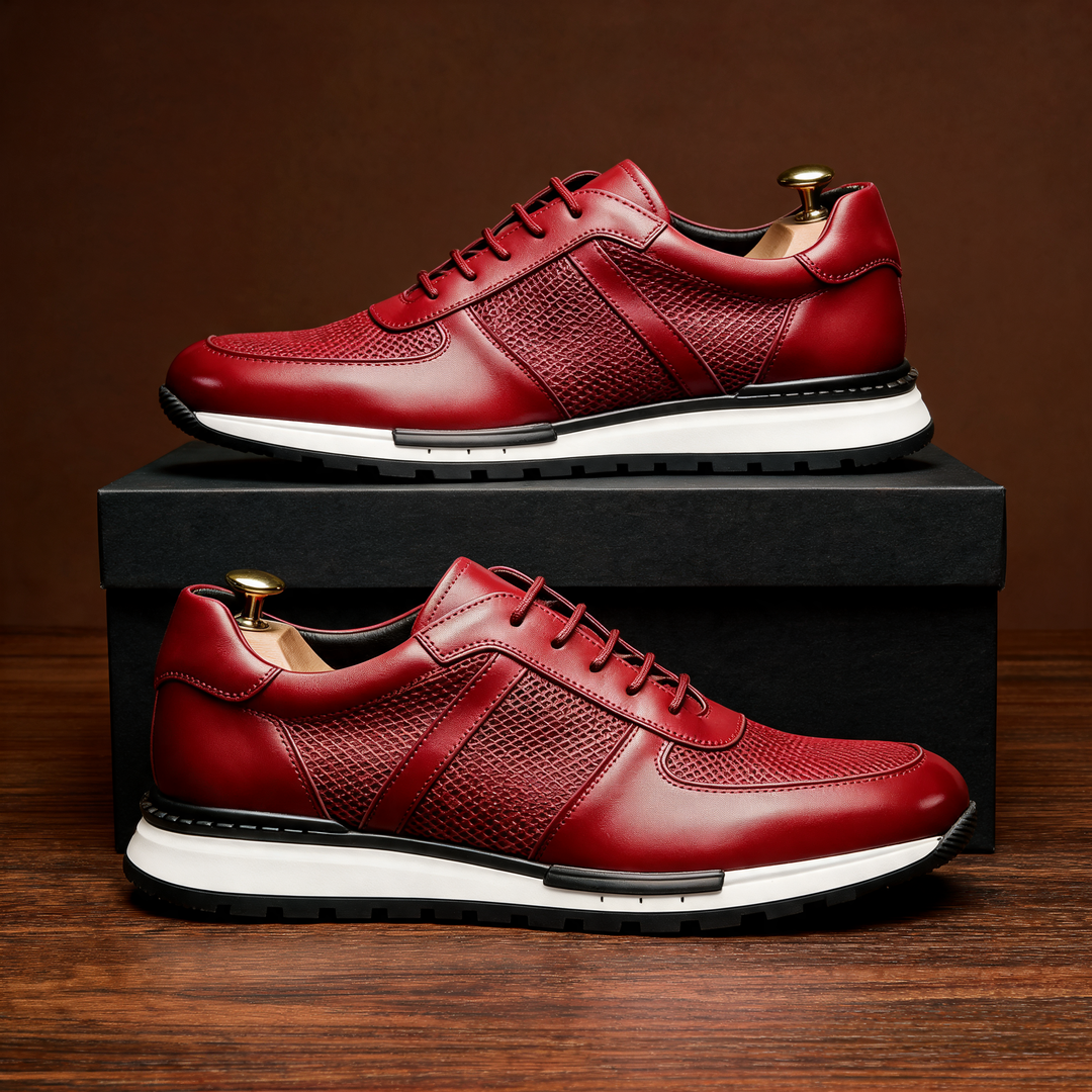 Spencer Echtes Leder Sneakers