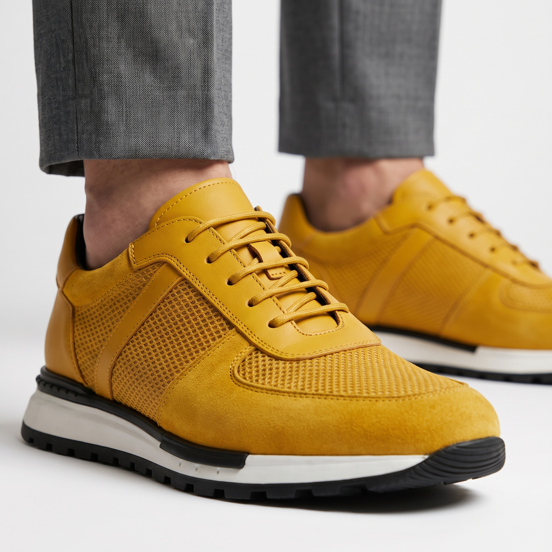 Spencer Echtes Leder Sneakers