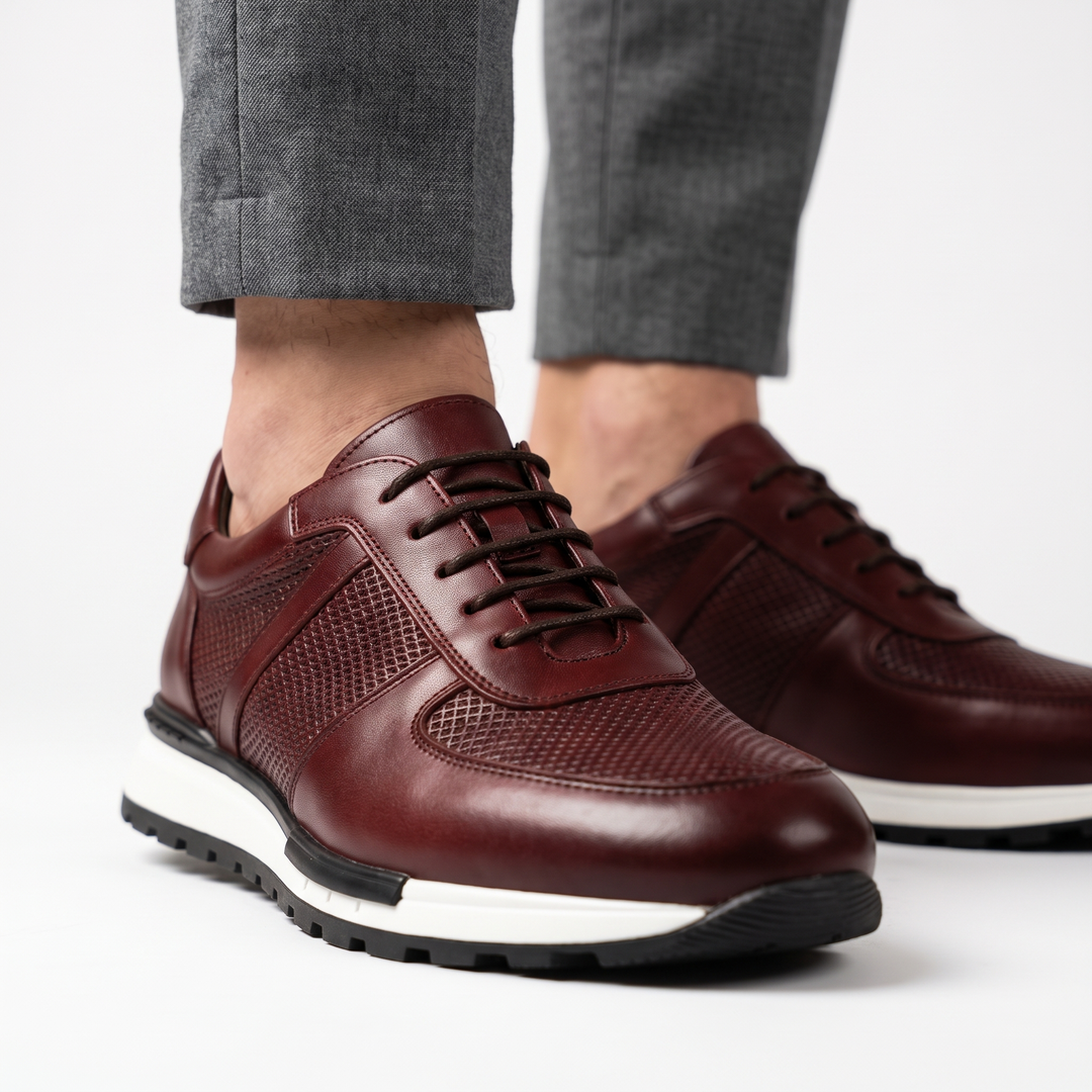 Spencer Echtes Leder Sneakers