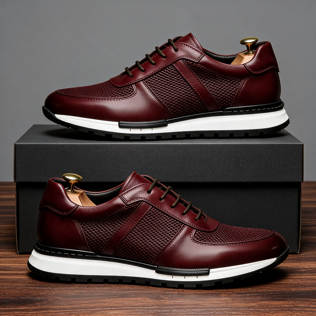 Spencer Echtes Leder Sneakers