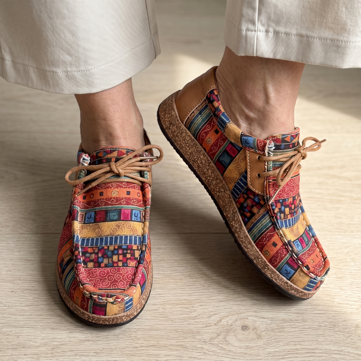 Rebecca | Orthopädische Muster-Sneaker