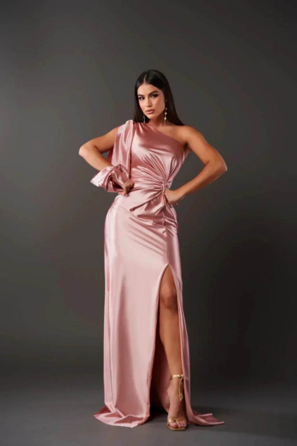 Yolina - Robe longue élégante