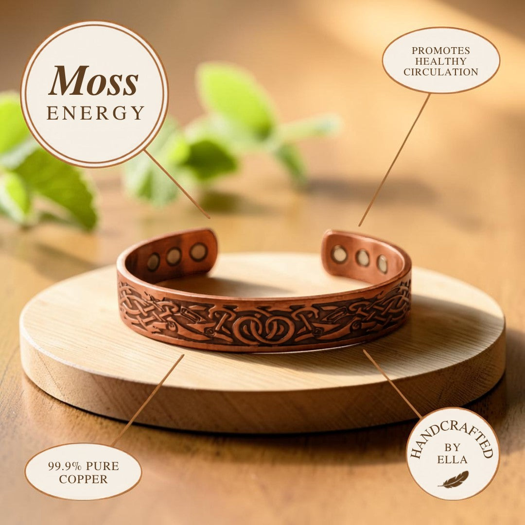 Valcor Moos Kupferarmband
