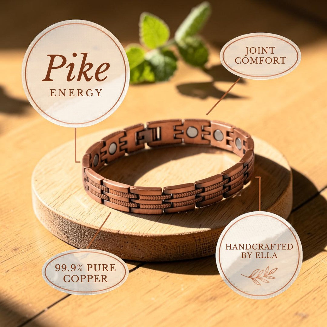 Valcor Pike Herren Kupferarmband