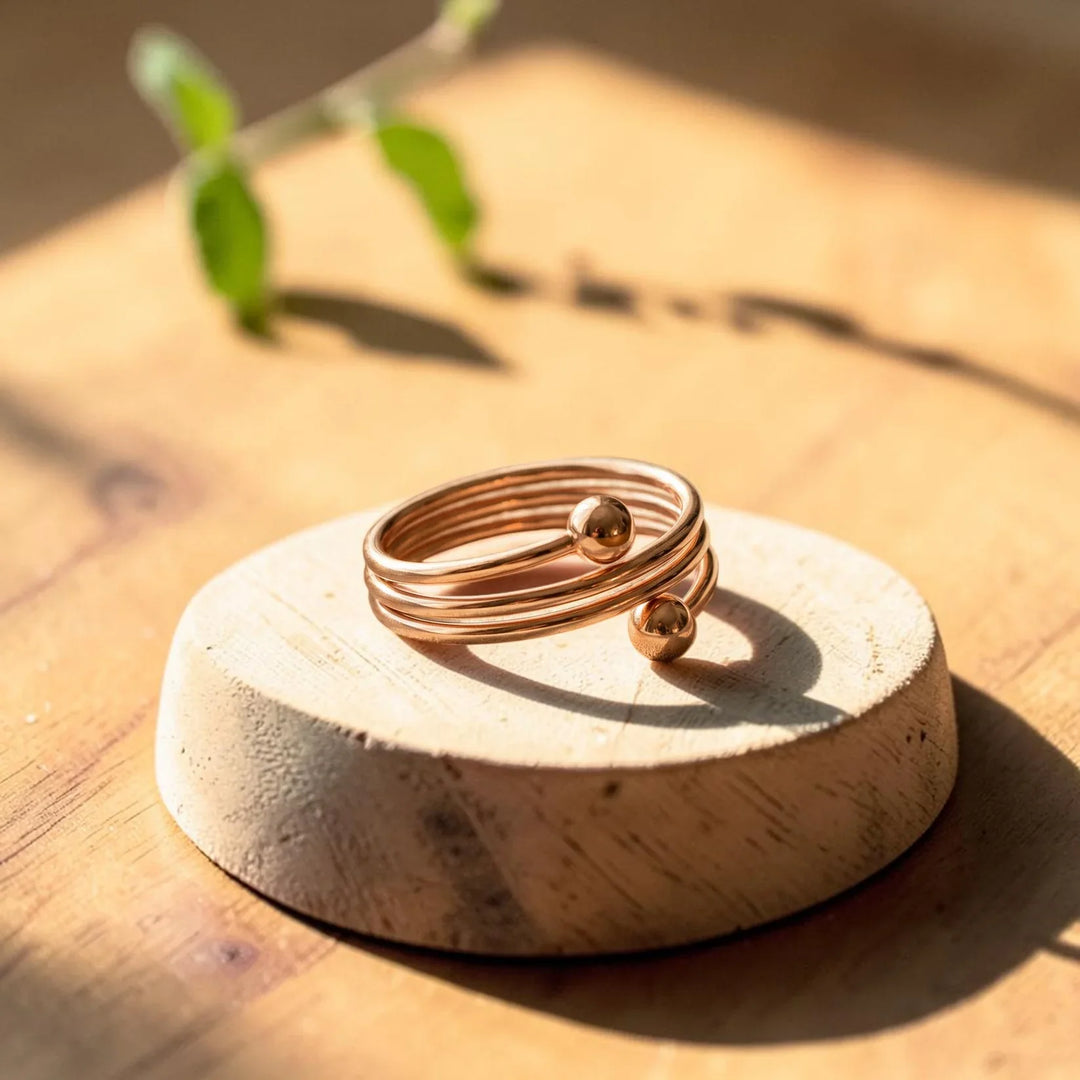 Valcor Schlamm Kupferring Gold