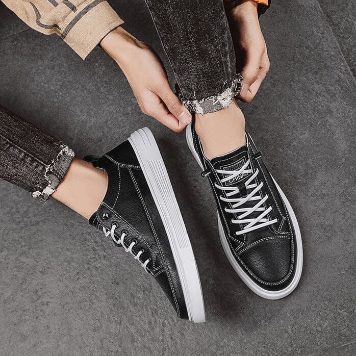 Urban London Italienische Leder Sneakers