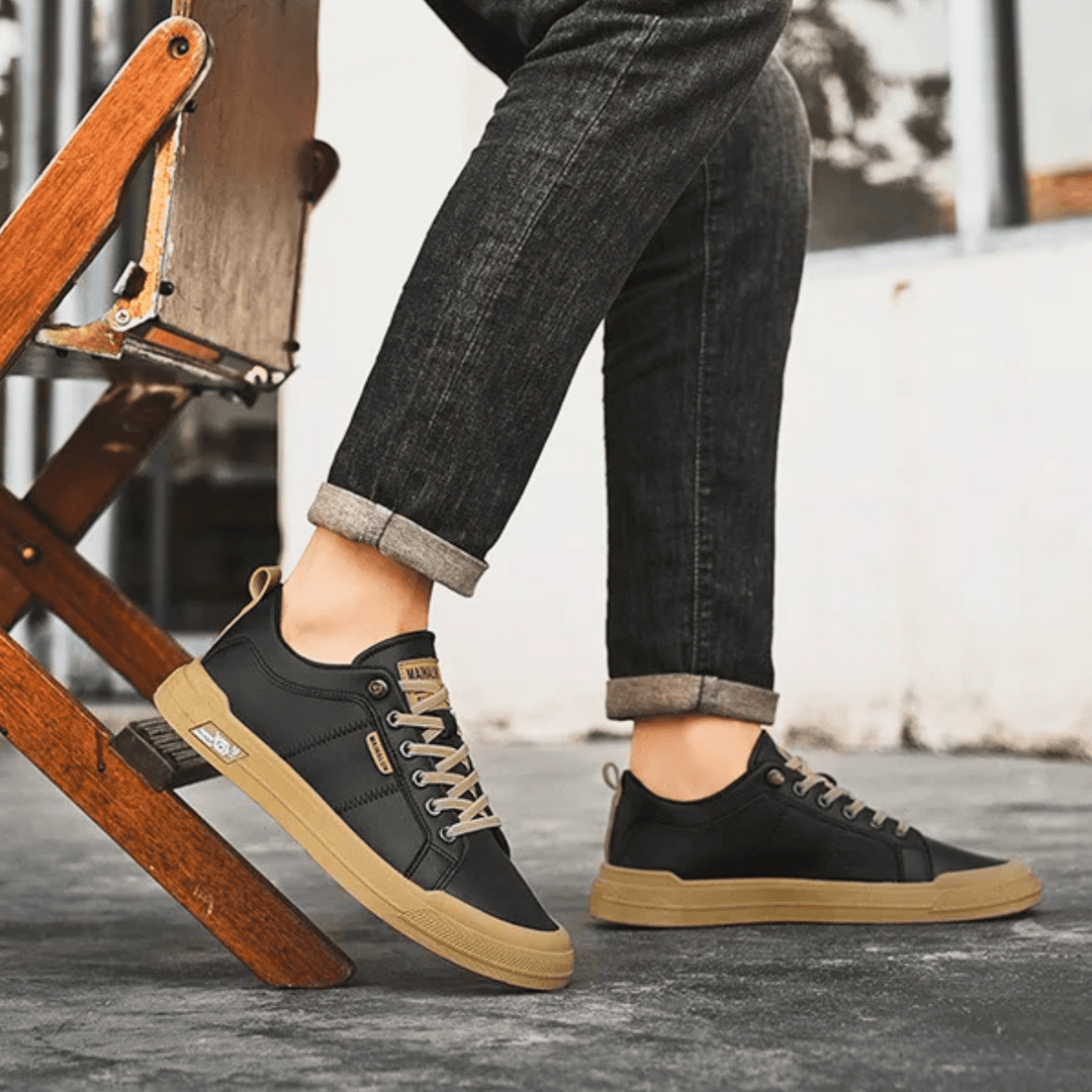 Harrington Leder Sneakers