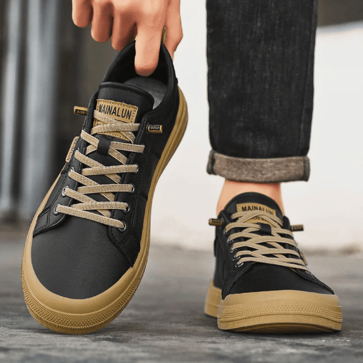 Harrington Leder Sneakers